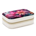 thumbnail image 1 of Shivering Velvet Portable Decorative Box with Removable Compartment - Storage Box, Display Case, and Earring Holder - Ideal Gift, 1 of 7