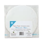 Shizen Professional Watercolor Paper - 12, Round Deckle Edge, Hot Press, 5 Sheets