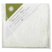 Shizen Professional Watercolor Paper - 12 x 12, Cold Press/Rough, Pkg of 5 Sheets