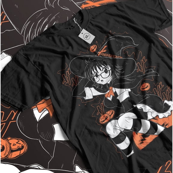 Shizuku Hallowen Murasaki T-shirt Gon Killua Hunter Kawaii Anime T-shirt - Black