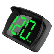 Shkalacar Car HeadUp Display GPS Speedometer With LED Large Font For Car Truck SUV Motorcycle, Clear Visibility HUD KM H MPH GPS Digital Speedometer, Day And Night