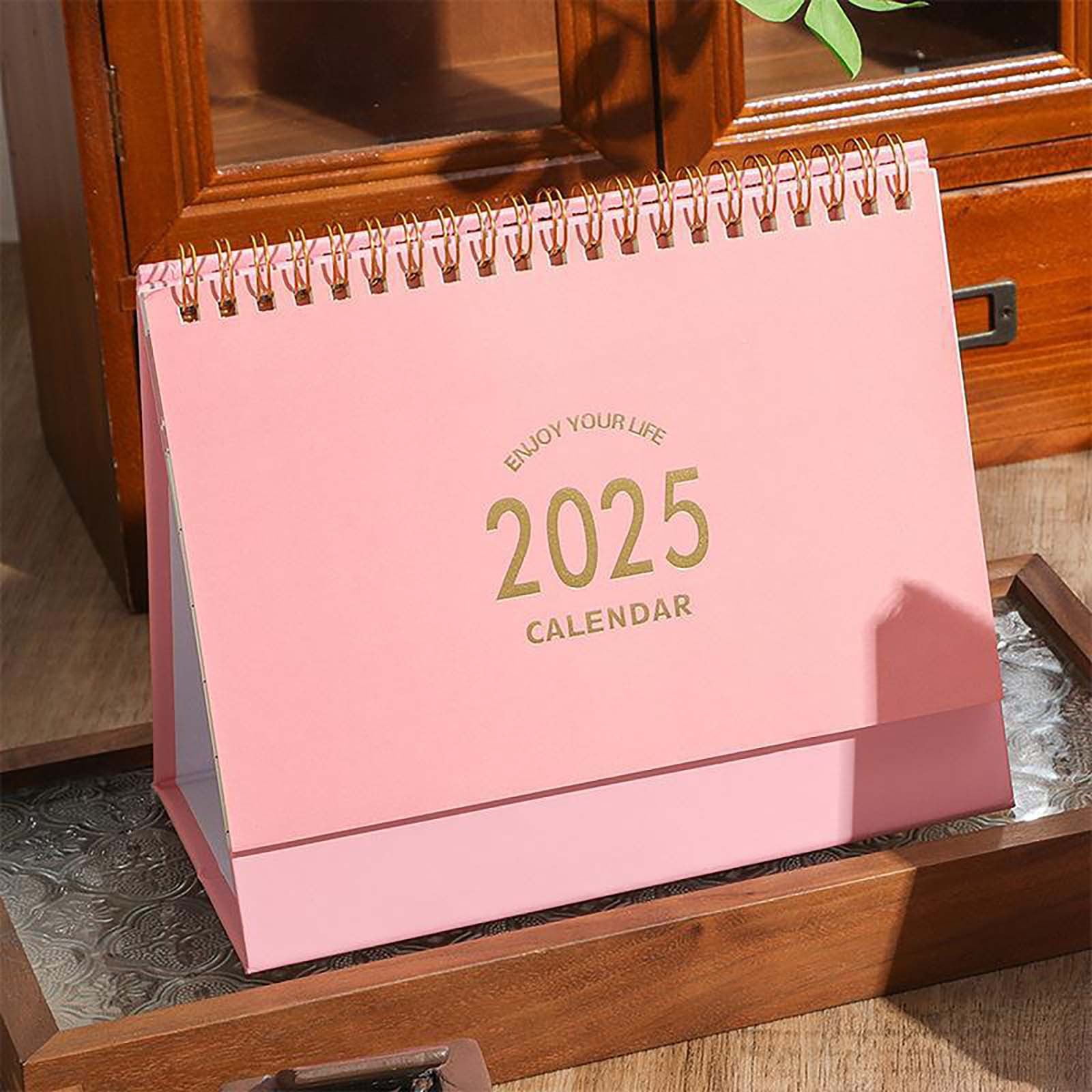 Shkhoas 2025 Desk Calendar 2025 JANUARY 2025 to DECEMBER 2025 6.7" x 7.6" 12 Months Desk