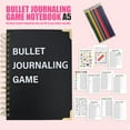 Shkhoas Bullet Dotted Journal Game,Journal Set Bullet Journal Kit