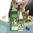 Shkhoas Dog Eye Drops, Natural Eye Wash Eye Rinse for Dogs Relief Dry