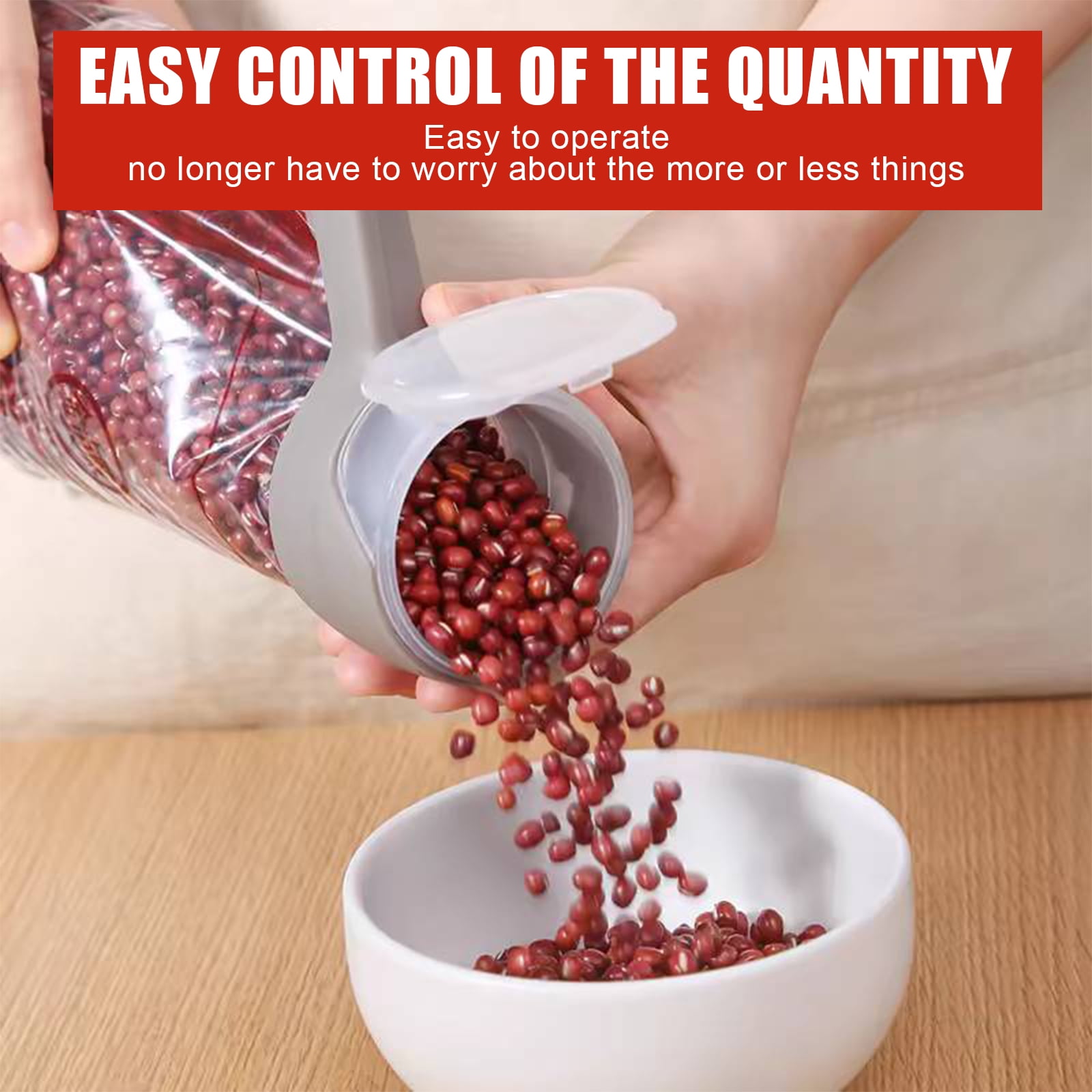 Shkhoas Food bag sealing fastening hookset clip large release opening