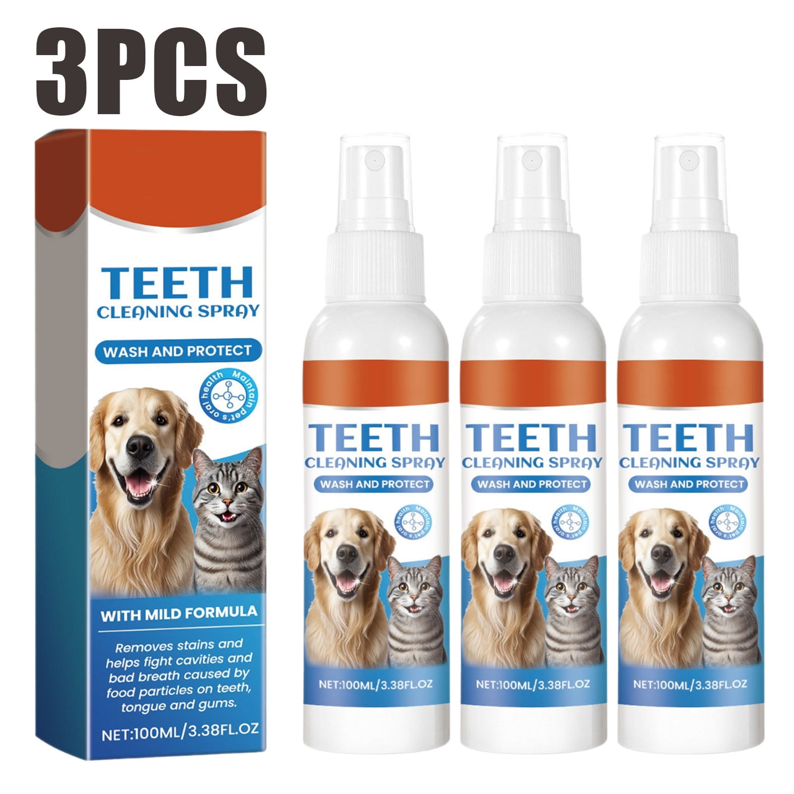 Shkhoas Premium Pet Dental Care Solution Pet Water Additive Best Way