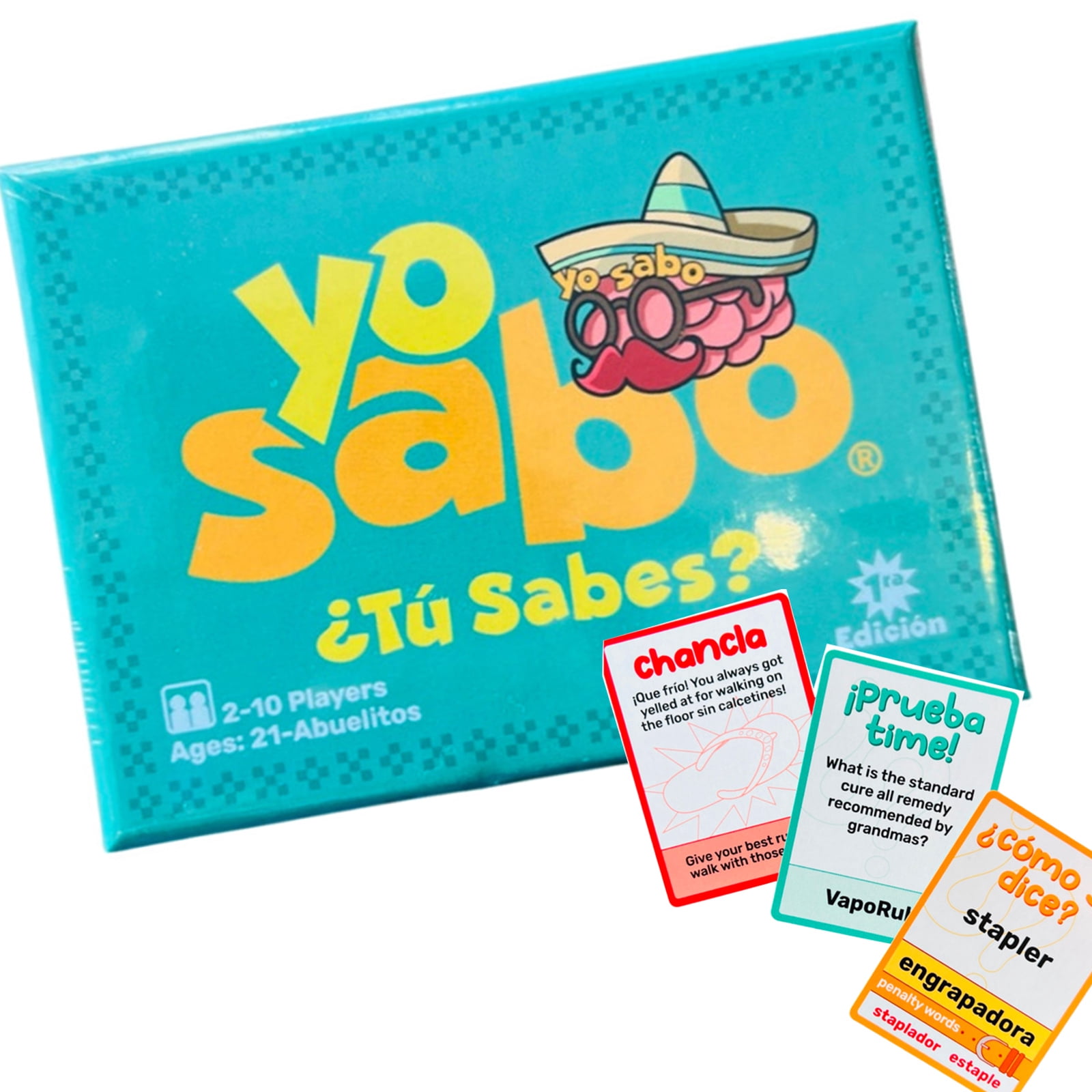 Shkhoas Yo-sabo Family Friendly Bilingual Card Game For Game Nights ...