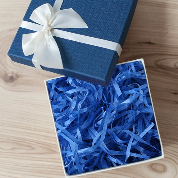 FAMTKT 100G/Bag Confetti Crinkle Paper Shredded Supplies, Crinkle Cut Paper Grass Cushion Paper Streamer for Christmas Wedding Birthday Crafts Gift Box Filler, Gift Wrapping Supplies