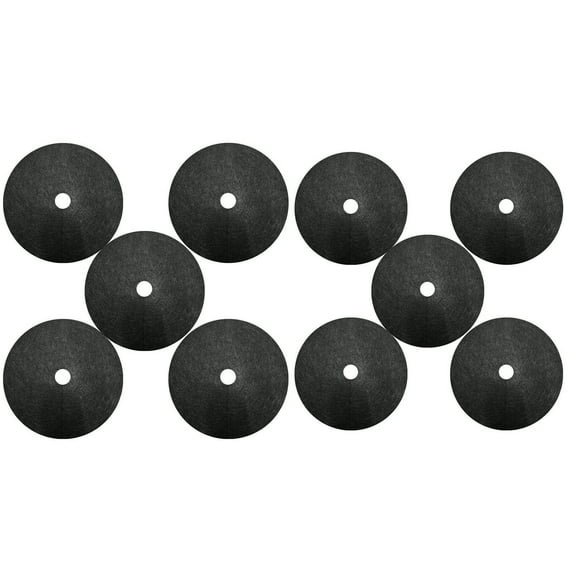 Shldybc 10PC Reusable Tree Weed Barrier Mat, Non-Woven Tree Protector Mat, Round Grass Gardening Weeding Cloth Cover for Weed Control Root Protection