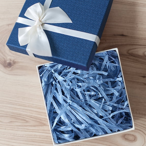 FAMTKT 80G/Bag Confetti Crinkle Paper Shredded Supplies, Crinkle Cut Paper Grass Cushion Paper Streamer for Christmas Wedding Birthday Crafts Gift Box Filler, Gift Wrapping Supplies