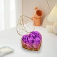 thumbnail image 1 of FAMTKT Artificial Flower Soap Roses Flower Gift Box, 6 Rose Soap Flower Gifts Box for Valentine's Day Birthday Mother's Day Thanksgiving Day Wedding Anniversary Presents, 1 of 5