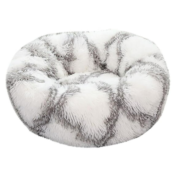 FAMTKT Comfortable Plush Kennel Dogs Pet Litter Deep Sleep Pv Cat Litter Sleeping Bed