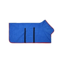 Shldybc Dog Bath Towel Pet Absorbent Quick Drying Bathrobe Size Dog Clean Whole Body Wrap Dry Bath Towel,Neck Circumference 40Cm