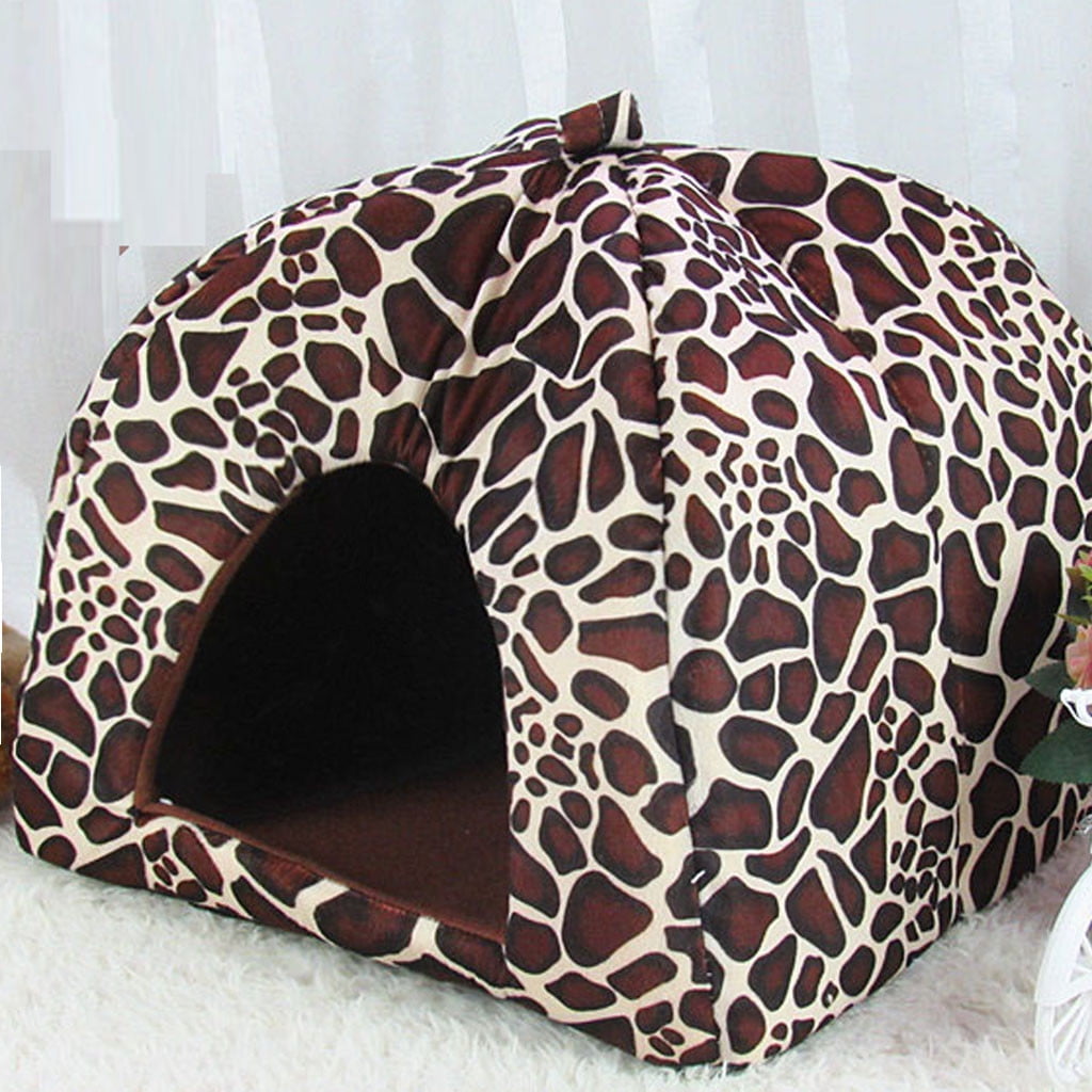 Shldybc Dog House Pet Dog Wave Point House House Strawberry House Pet Supplies