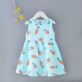 thumbnail image 1 of Shldybc Girls Dresses, Baby Girls' Playwear Dresses, Summer Toddler Baby Girls Sleeveless Dress Graphic Print Children's Clothing, Summer Savings Clearance, 1 of 4