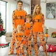 thumbnail image 1 of Shldybc Halloween Pajamas for Family for Women/Men Halloween Holiday Pjs Matching Sets 2-Piece Sleepwear Jumpsuit Spiderweb Ghosts Pumpkin Skeleton Top and Pants Outfit Home wear - Winter Clearance, 1 of 8