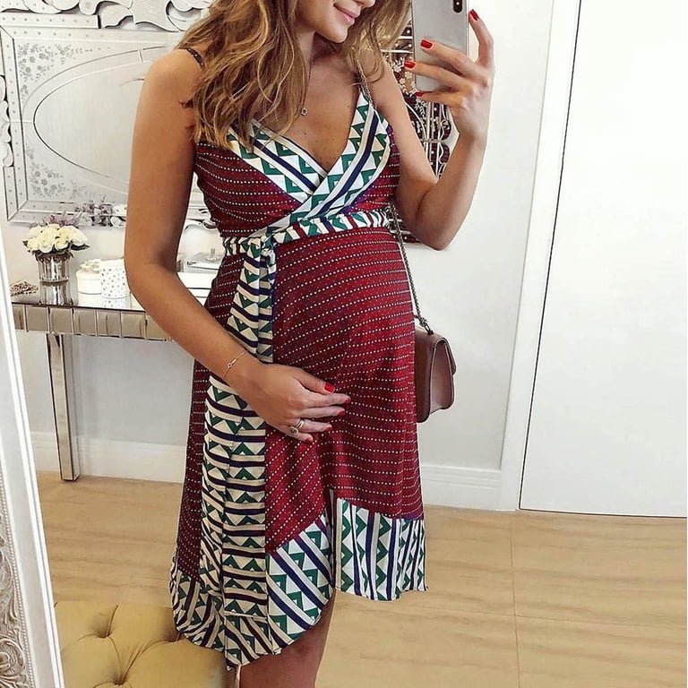 FAMTKT Ladies Summer Fashion Print Sleeveless Suspenders Maternity Clothe Dress, Maternity Summer Clothes, Summer Outfits for Women, Maternity Clothes, Prom Dress - Walmart.com FAMTKT Ladies Summer Fashion Print Sleeveless Suspenders Maternity Clothe Dress, Maternity Summer Clothes, Summer Outfits for Women, Maternity Clothes, Prom Dress - Walmart.com