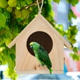 thumbnail image 1 of FAMTKT Large Dox House Bird House Bird House Bird Box Bird Box Wooden Box, 1 of 9