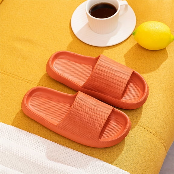 Shldybc Men's and Women's Sandals, Woman Massage Shower Bathroom Open Toe Super Thick Sole Sandalssuper Soft Home, Summer Slippers Casual Beach Shoes