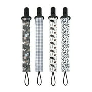 Up to 50% off Shldybc Pacifier Clips for Baby Boys and Girls, Holder Lanyard Handy&Convenient Pacifier Rest, Pacifiers Holders Leashes for Teether Toy, Fits All Pacifiers Baby Teething Toys