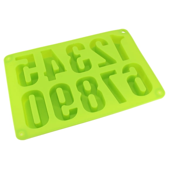 FAMTKT Perfect Number Shape Cake Molder Silicone Digital Cake Mold Cake Numbers Shape