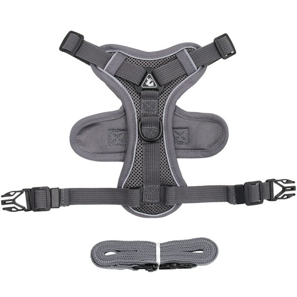 Breathable and reflective pet chest harness traction rope Breathable and reflective pet chest harness traction rope