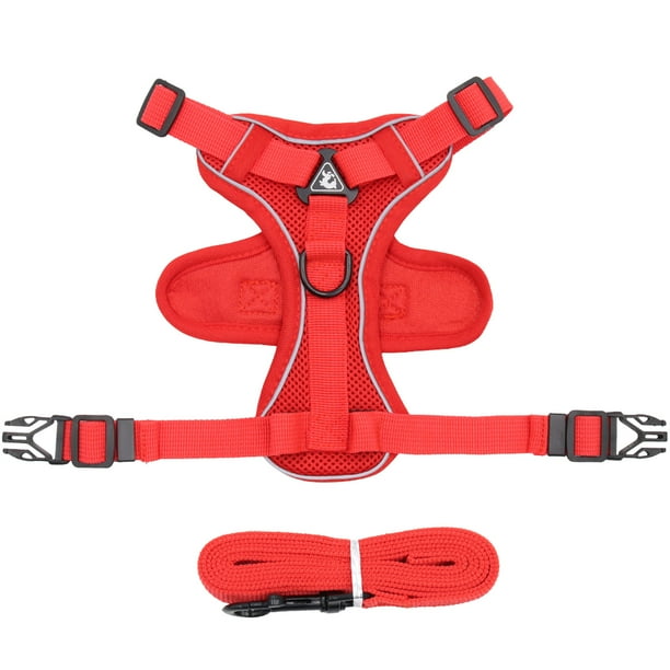 Breathable and reflective pet chest harness traction rope Breathable and reflective pet chest harness traction rope
