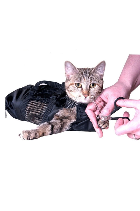 Shldybc Pet Dog Grooming Hammock Harness for Cats & Dogs, Dog Sling for Grooming, Dog Hammock Restraint Bag with Nail Clippers/Trimmer, Nail File, Pet Comb,Ear/Eye Care