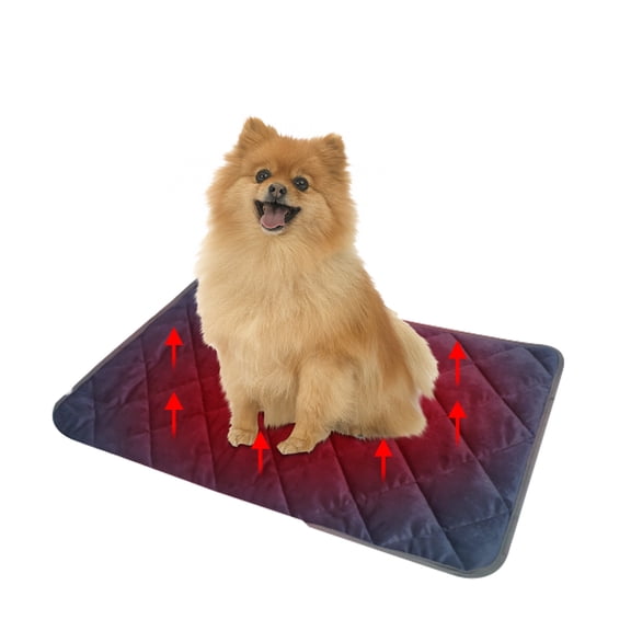 Shldybc Pet Heating Pad for Dogs and Cats, Electric Pads for Dogs Cats, Pet Heated Mat, Winter Warm Self-heating Storage Heating Pad for Cats and Dogs, Heating Pads on Clearance