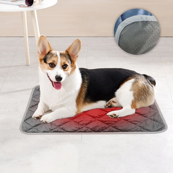 Shldybc Pet Heating Pad for Dogs and Cats, Electric Pads for Dogs Cats, Pet Heated Mat, Winter Warm Self-heating Storage Heating Pad for Cats and Dogs, Heating Pads
