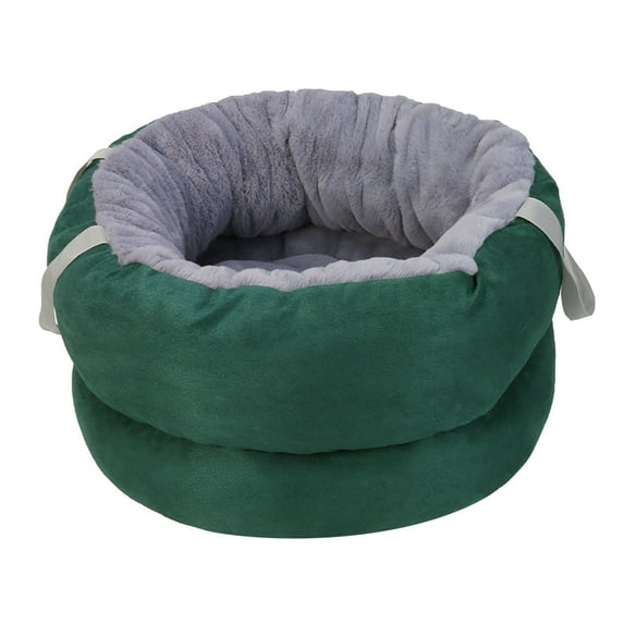 FAMTKT Pet House Kennel Winter Warm Bed Soft Foldable Sleeping Mat Pad