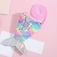 thumbnail image 1 of FAMTKT Sequins Children Coin Purses Handbags Zipper Wallets Cute Pouch Key Packet, 1 of 2