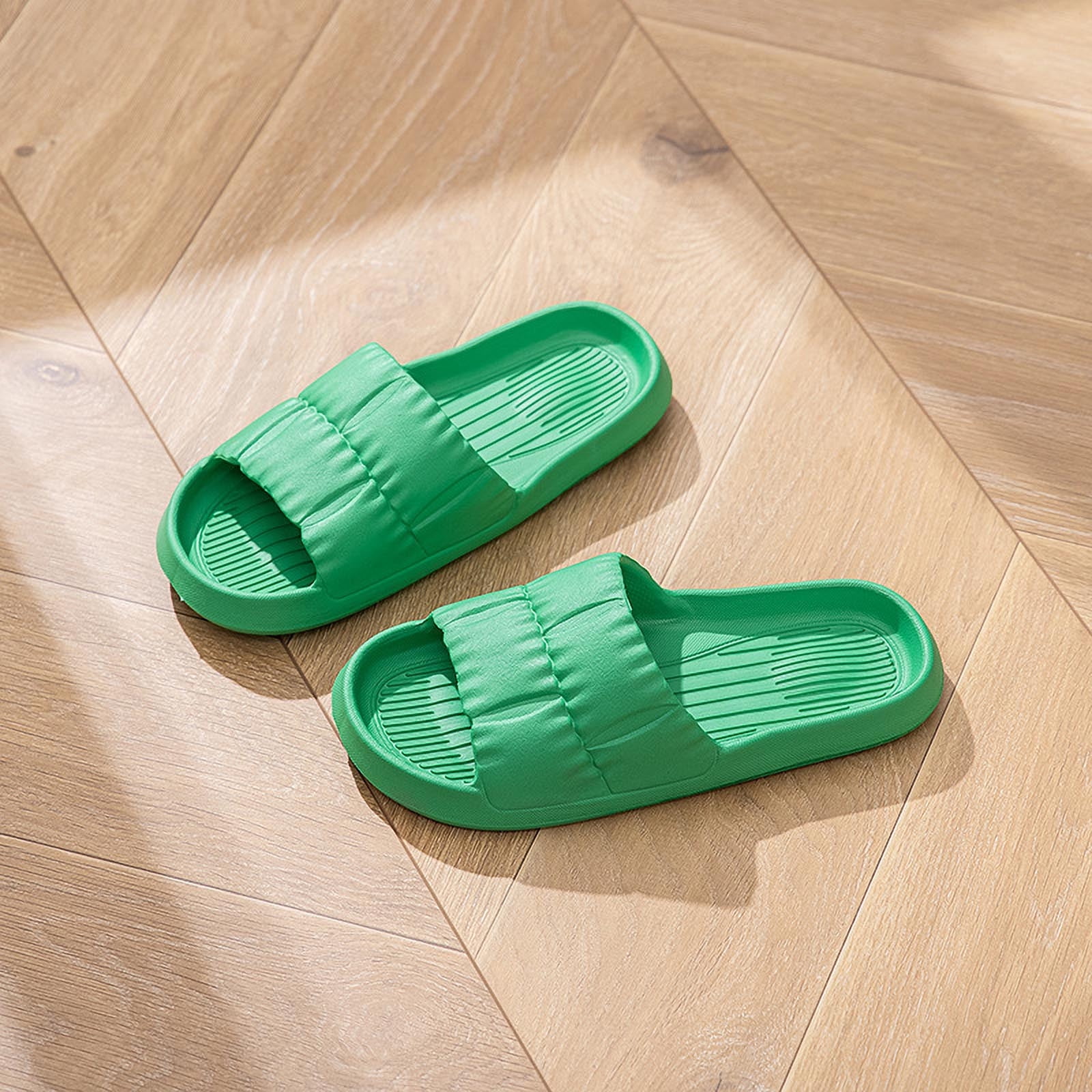 Shldybc Shower Slippers Shoes Women & Men’s Shower Slippers Slides Pool ...