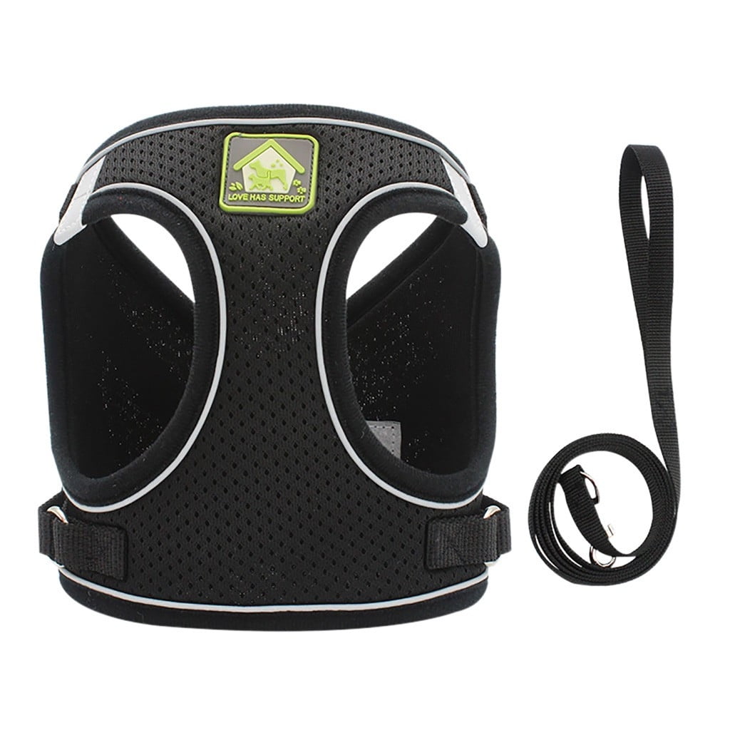 Shldybc Soft Mesh Step in Small Dog Leash Set Reflective Puppy Vest shldybc-soft-mesh-step-in-small-dog-leash-set-reflective-puppy-vest