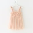 thumbnail image 1 of FAMTKT Summer Girls Dress Tulle Lace Elegant Butterfly Wing Suspenders Dress Kids Wedding Pageant Dresses Princess Holiday Birthday Party Dresses, 1 of 9