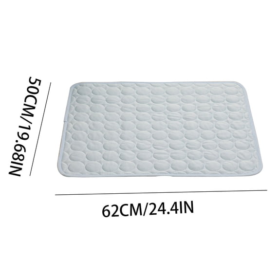 FAMTKT Summer Pet Ice Mat Dog Mat Ice Silk Mat Cat Cool Mat Pet Supplies