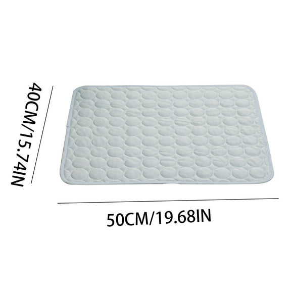 FAMTKT Summer Pet Ice Mat Dog Mat Ice Silk Mat Cat Cool Mat Pet Supplies