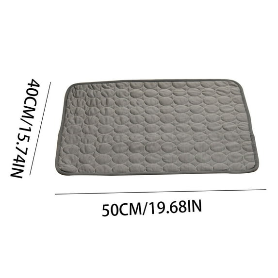 FAMTKT Summer Pet Ice Mat Dog Mat Ice Silk Mat Cat Cool Mat Pet Supplies