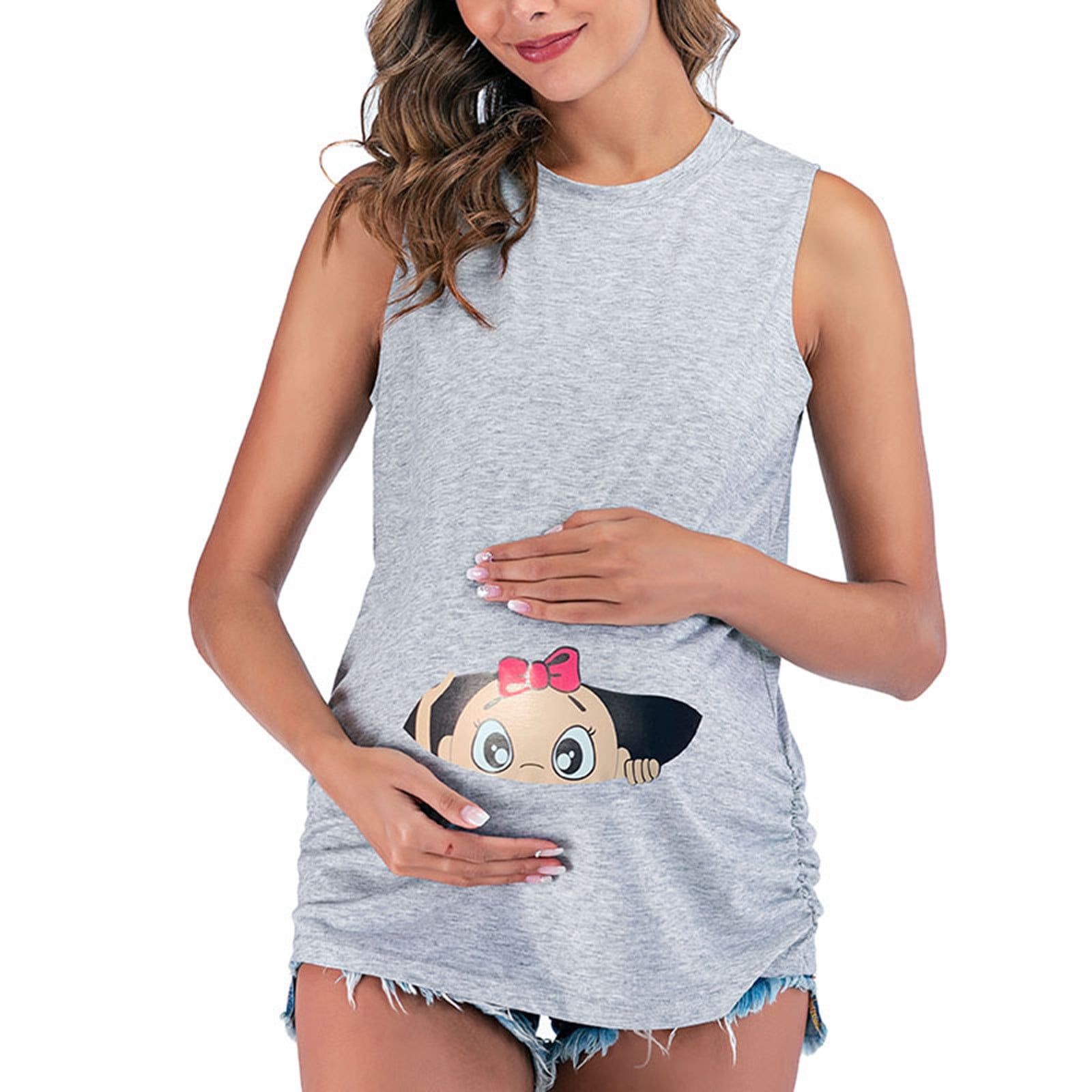 Eliana Stretch Maternity & Nursing Tank Top – Bequem Für Schwangerschaft & Stillzeit