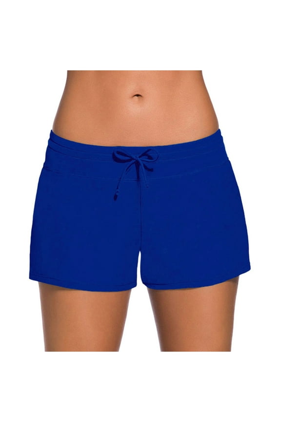 FAMTKT Swim Trunks, Women Swimsuit Shorts Tankini Swim Briefs Plus Size Bottom Boardshort Swim Short, Quick Dry Board Shorts