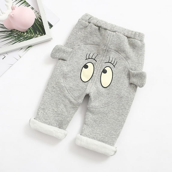 Shldybc Toddler Baby Pants Leggings for Girl Unisex Cartoon Print Trousers Pants Cute Baby Pants