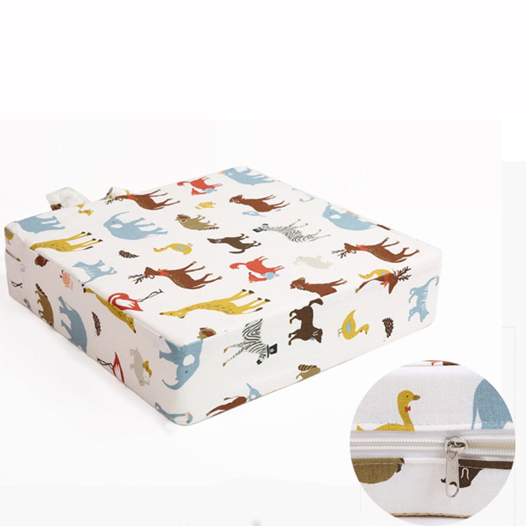 Shldybc Toddler Booster Seat for Dining Table, Double Straps Washable