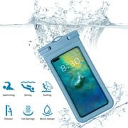 Shldybc Universal Waterproof Phone Pouch Cellphone Dry Bag, Waterproof Phone Case, Phone Bag with Detachable Lanyard, Phone Dry Bag for Iphone 12/11/Se/Xs/Xr 8/7/6Plus, Samsung S21/20/10/10+