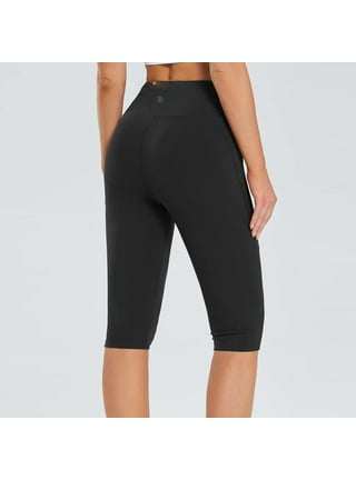 Knee length skorts yoga pants hot sale