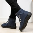 thumbnail image 1 of Shldybc Women's Winter Snow Boots Outdoor Women's Snow Lace Up Hiking Shoes Winter Boots Warm Waterproof Ankle Booties for Walking and Anti-Slip on Clearance, 1 of 9