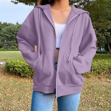 Aazon.co: AUTOET Woen's Half Zip Oversized Sweatshirts Fleece