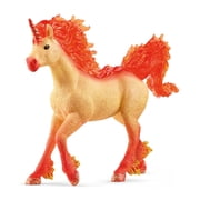 Schleich Bayala - Elementa Fire Unicorn Stallion Toy - Cute Fantasy Horse Toys for Girls and Boys - Pretty Unicorn Figurines for Kids Ages 5+