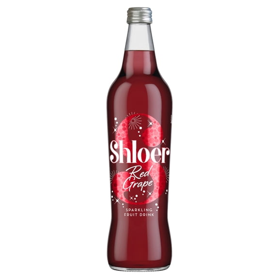 Shloer Sparkling Red Grape Juice 750Ml, Imported from Britain