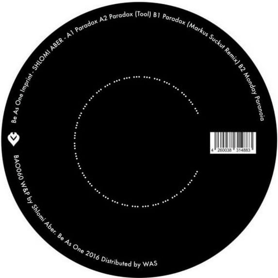 Shlomi Aber - Paradox - Electronica - Vinyl