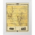thumbnail image 1 of Shober 26x32 White Modern Wood Framed Museum Art Print Titled - Story Iowa Landowner - Shober 1875, 1 of 4